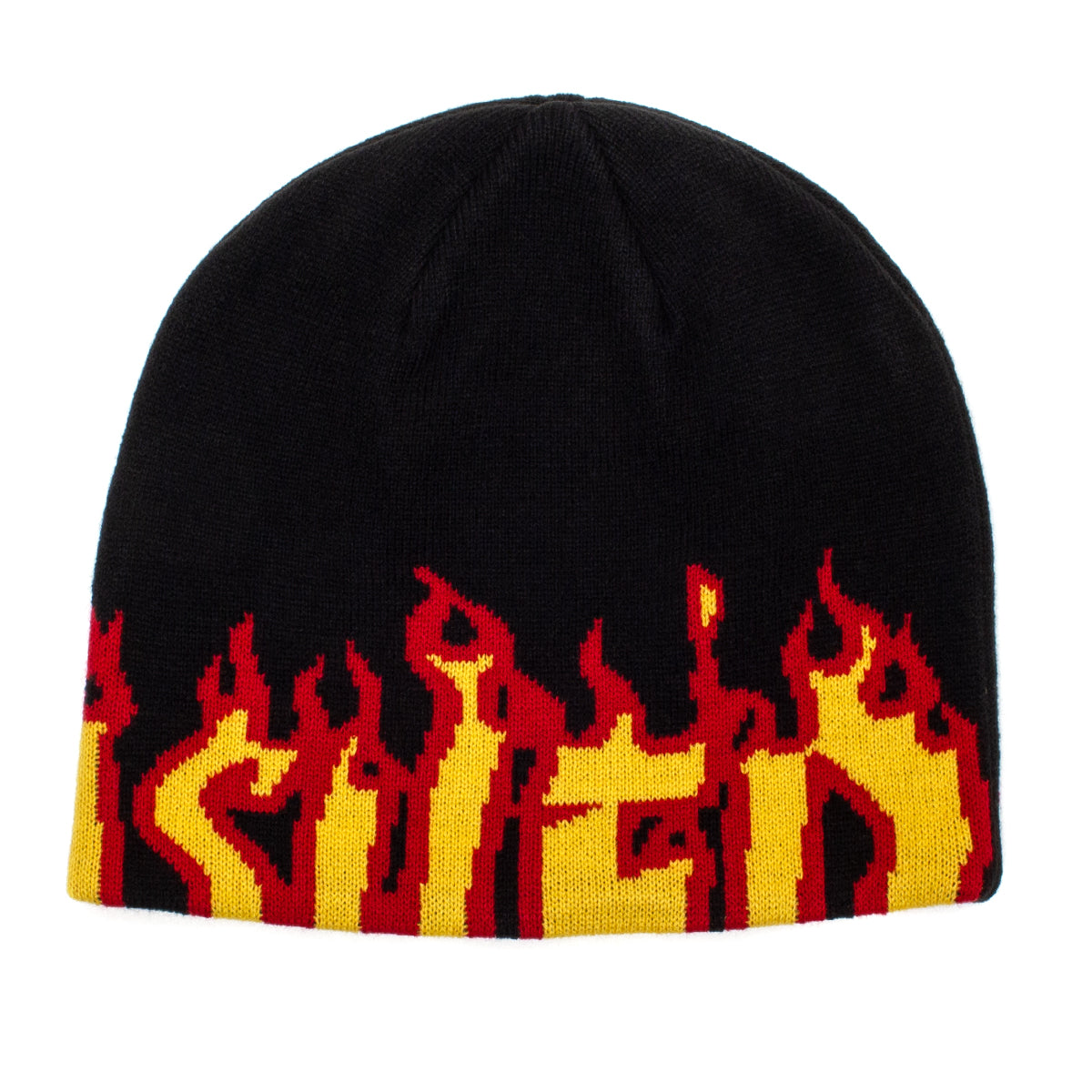 Thrasher - Flame Skully Beanie
Color : Black
Materials : 100% Acrylic