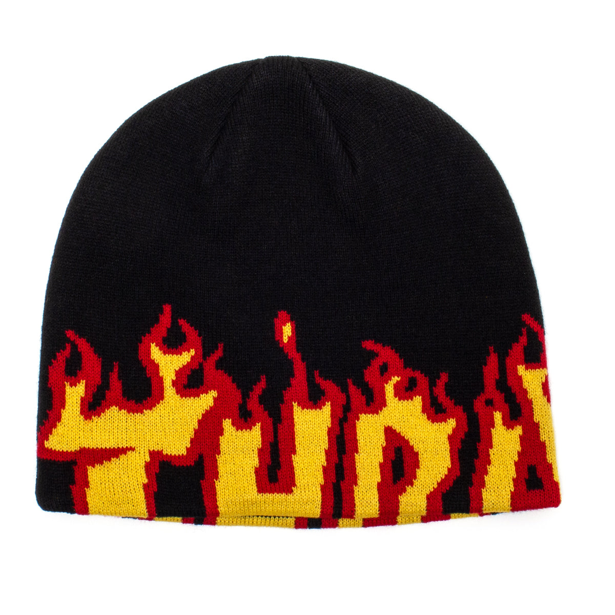 Thrasher - Flame Skully Beanie
Color : Black
Materials : 100% Acrylic