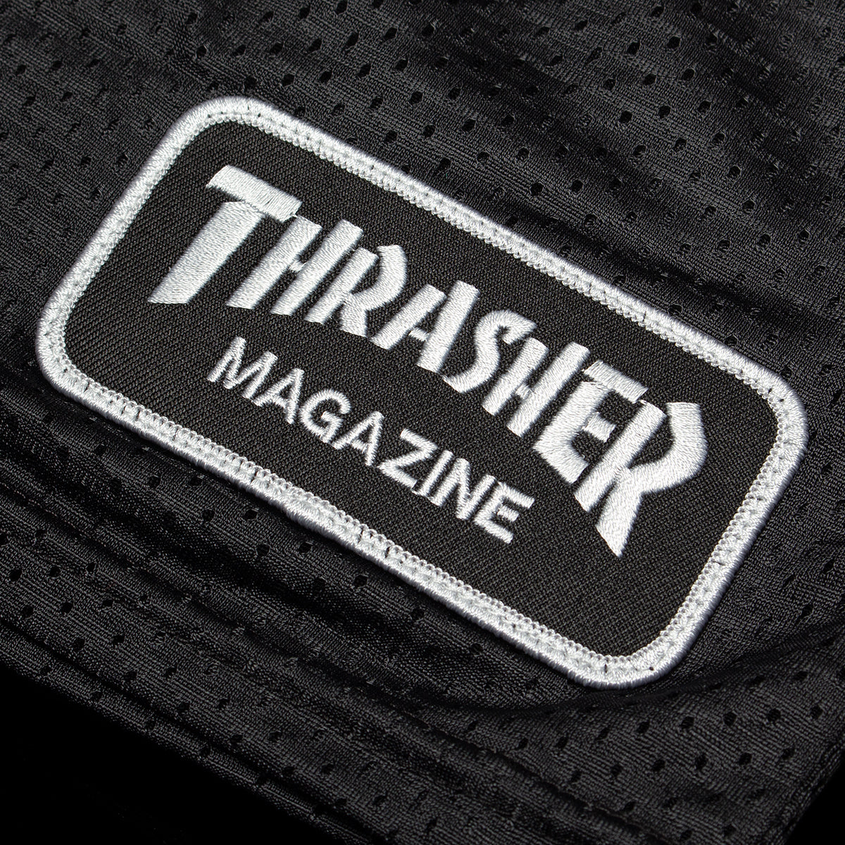 Thrasher - Thrash &amp; Burn x Spitfire Replica Football Jersey
Color : Black
Materials : 100% Polyester
V-neck collar