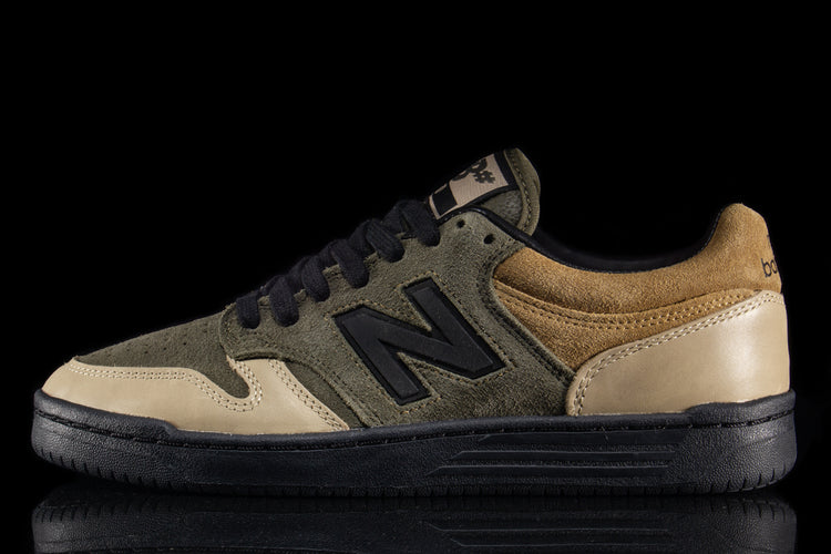 New Balance Numeric | 480 x 8FIVE2
Style # NM480EFT
Color : Olive / Tan