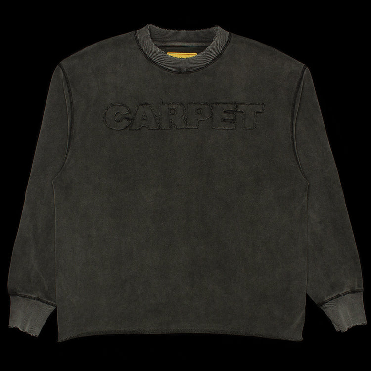 Carpet Company | Freyed Sweater Color : Faded Black