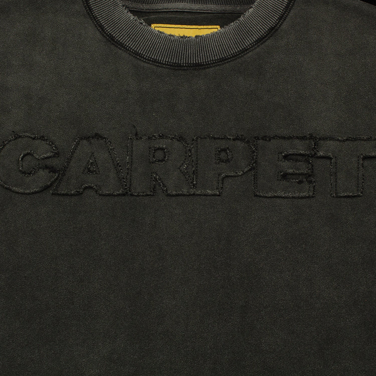 Carpet Company | Freyed Sweater Color : Faded Black