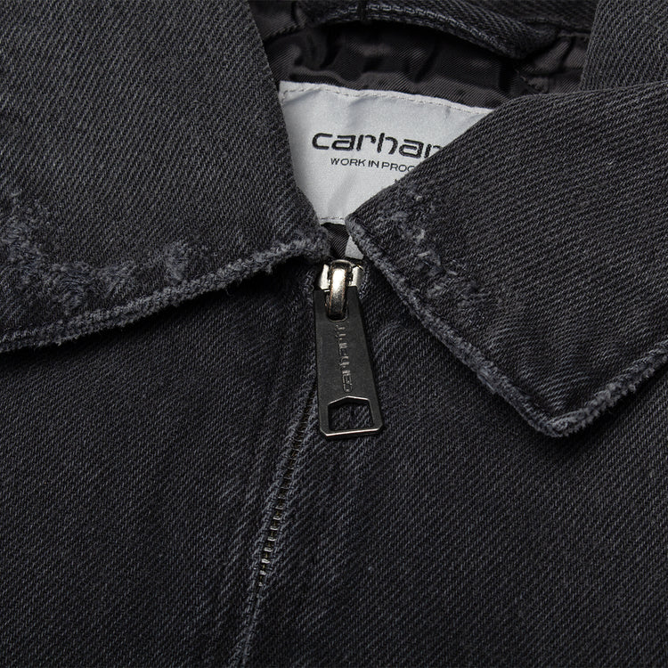 Carhartt WIP - OG Detroit Jacket (Spring)
Style # I036259-89B7
Color : Black (Grind Wash)