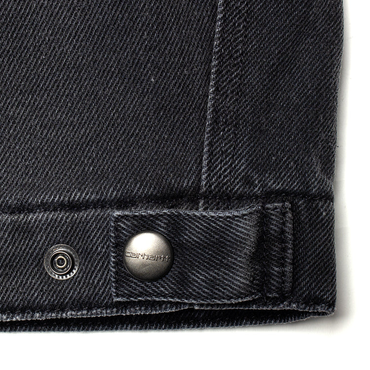 Carhartt WIP - OG Detroit Jacket (Spring)
Style # I036259-89B7
Color : Black (Grind Wash)