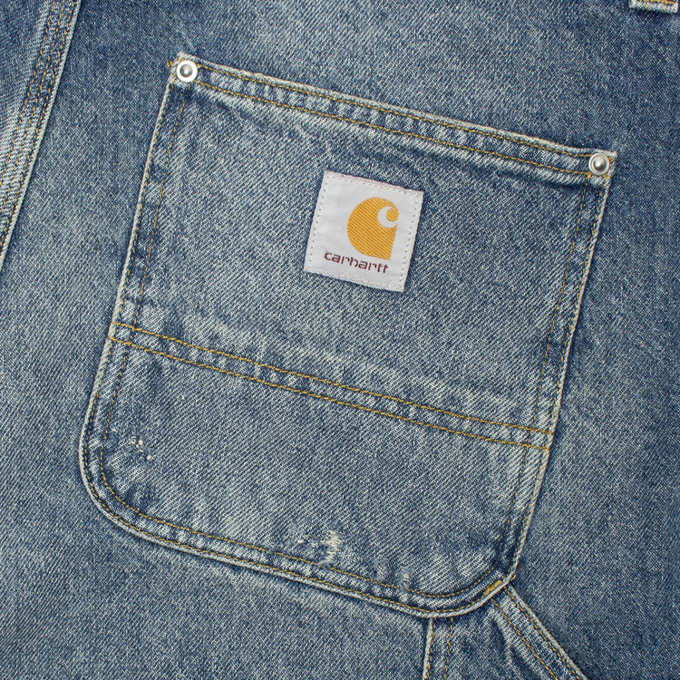 Carhartt WIP - OG Aden Double Knee Short
Style # I036272-01B7
Color : Blue