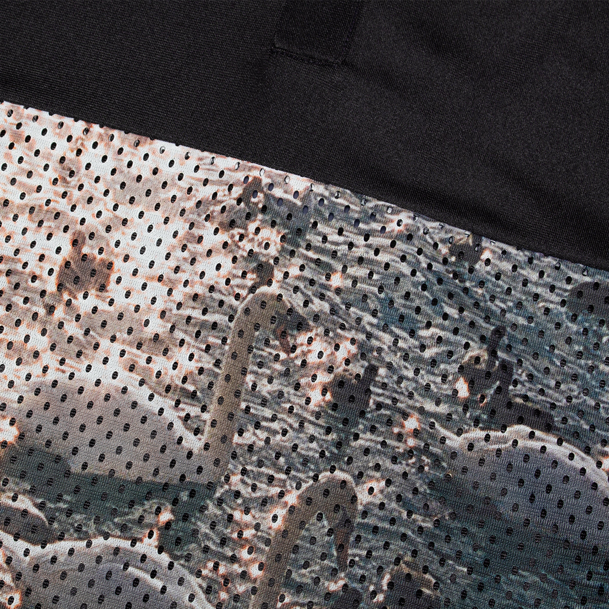 Rassvet - Swan Mesh L/S Polo
Color : Black