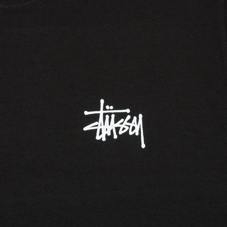 Basic Stussy Pigment Dyed T-Shirt Style # 1904879 Color : Black