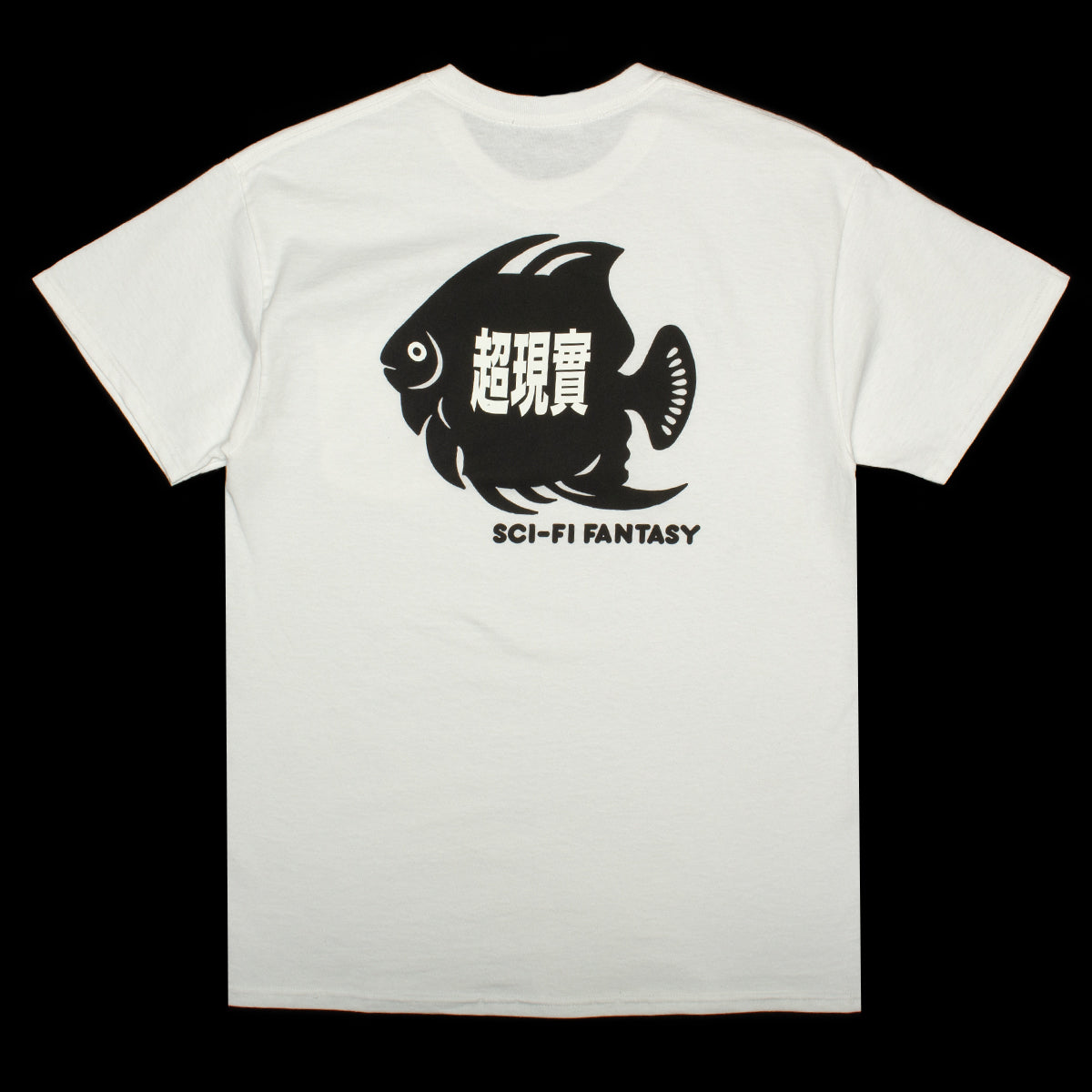 Sci-Fi Fantasy | Fish Pocket T-Shirt Color : White