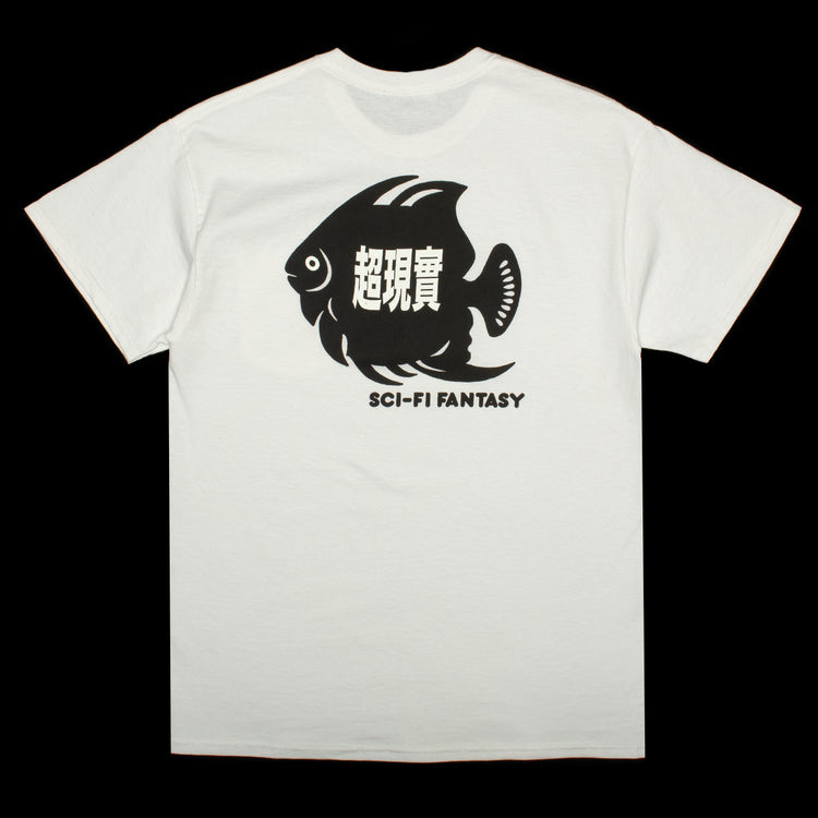 Sci-Fi Fantasy | Fish Pocket T-Shirt Color : White