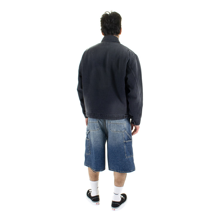 Carhartt WIP - OG Detroit Jacket (Spring)
Style # I036259-89B7
Color : Black (Grind Wash)