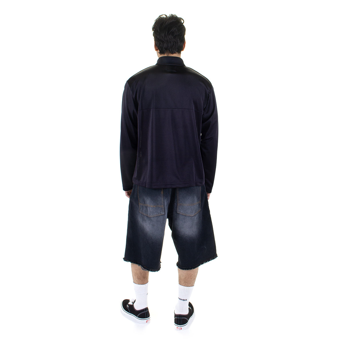 Rassvet - Swan Mesh L/S Polo
Color : Black