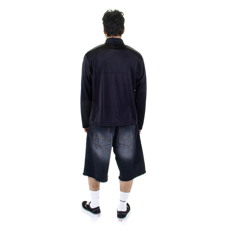 Rassvet - Swan Mesh L/S Polo
Color : Black