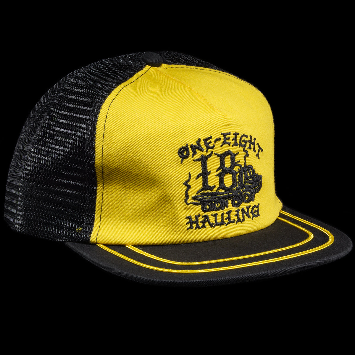 Anti Hero - 18 Hauling Hat
Color : Black / Yellow