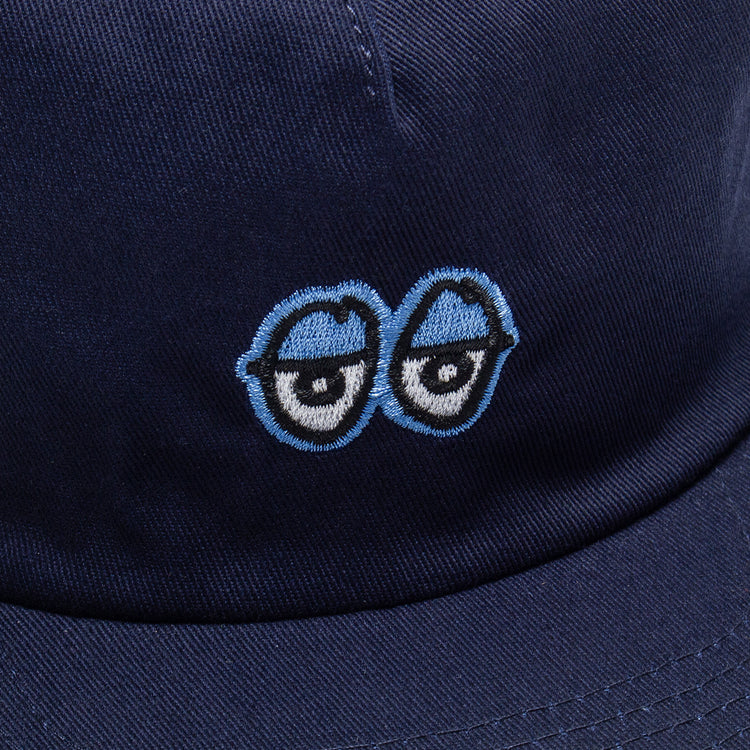 Krooked - Eyes Hat
Color : Navy / Blue