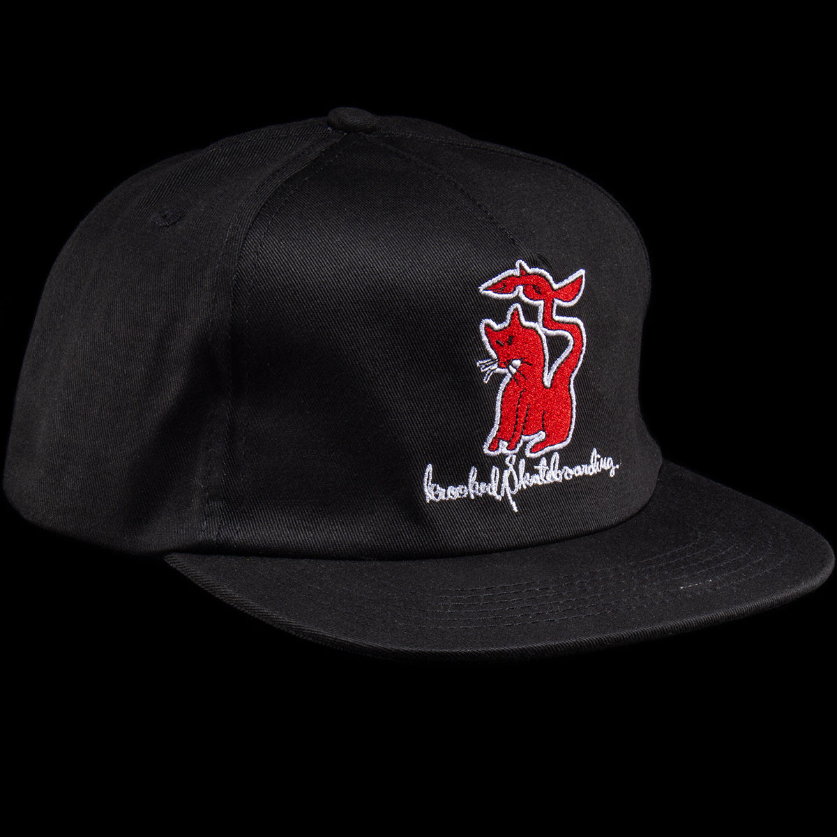 Krooked - Kat Serpent Hat
Color : Black