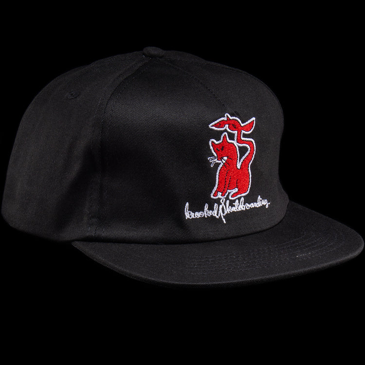 Krooked - Kat Serpent Hat
Color : Black