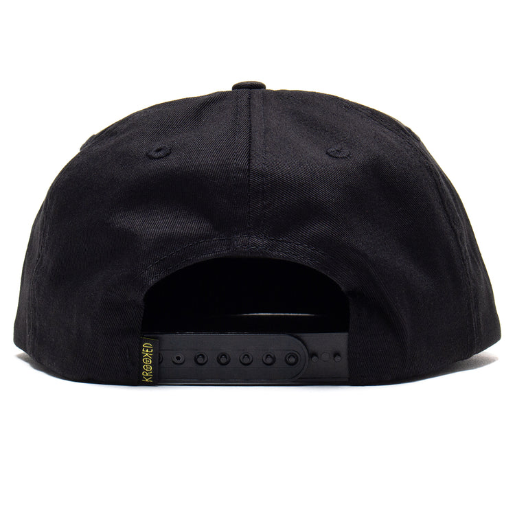Krooked - Kat Serpent Hat
Color : Black
