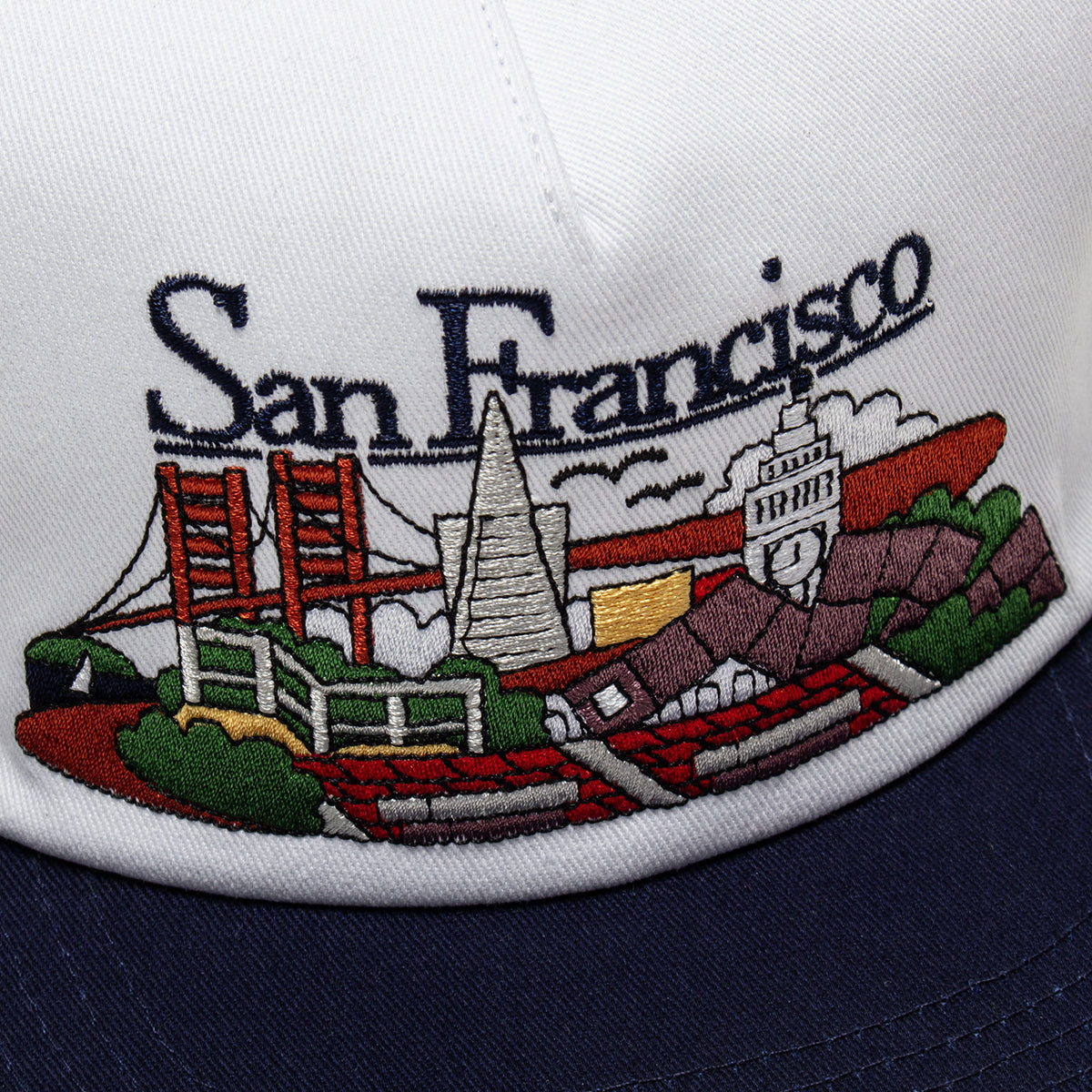 Real - SFC Hat
Color : White / Navy