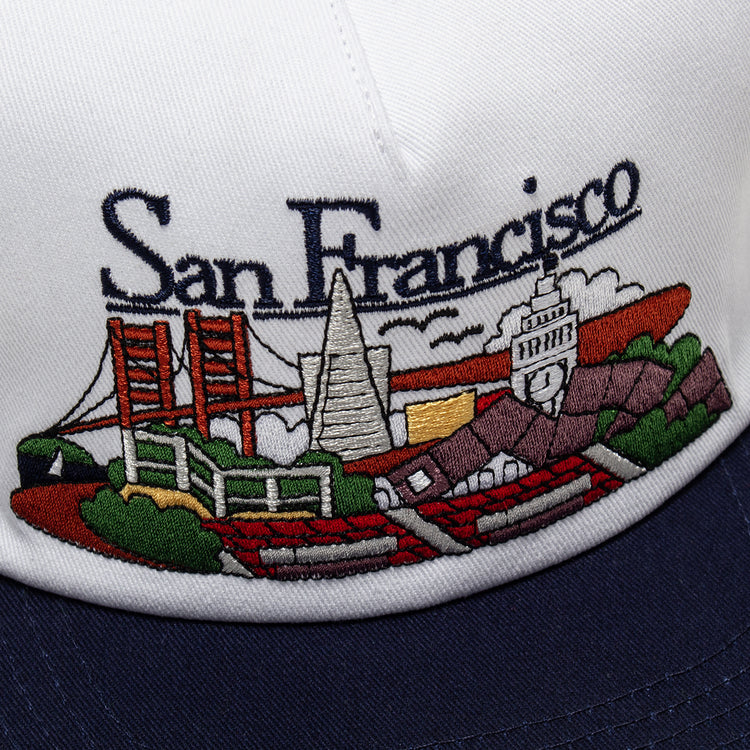 Real - SFC Hat
Color : White / Navy
