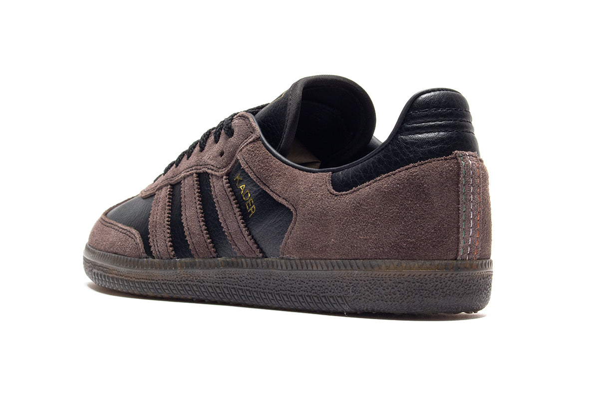 Adidas | Samba ADV x Kader Style # IF9235 Color : Core Black / Brown