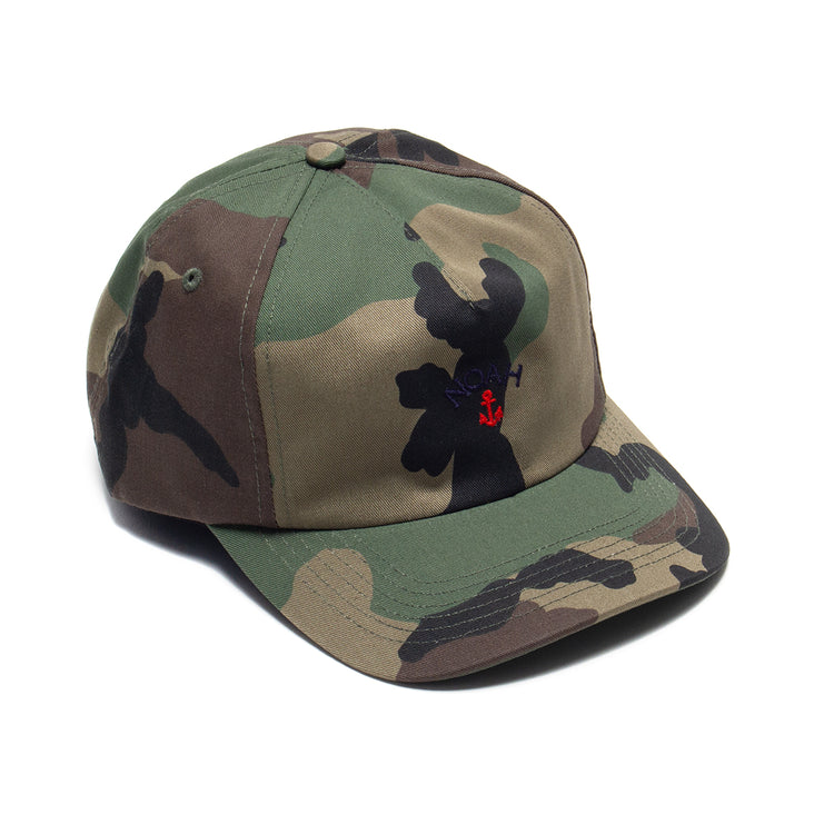 Noah | Anchor Logo 5-Panel Hat
Color : Camo