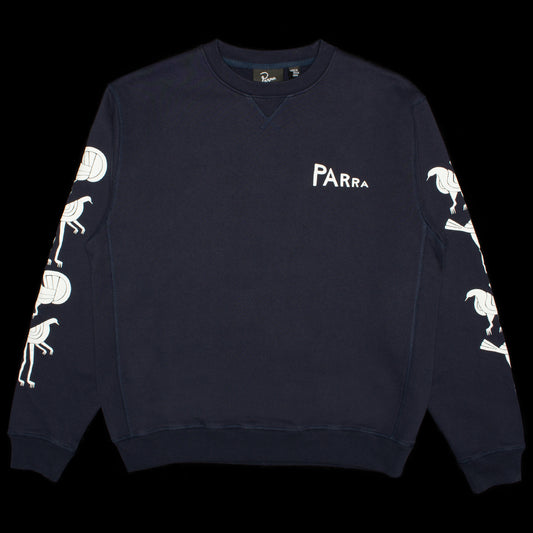 by Parra |&nbsp;Fancy Pigeon Crewneck Sweatshirt