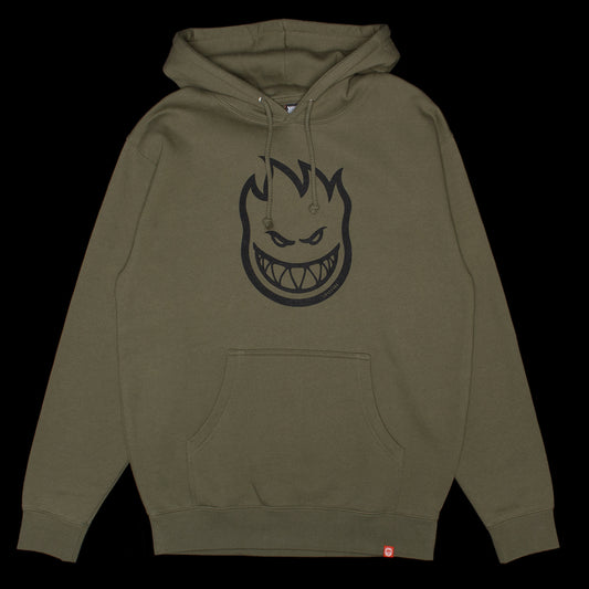 Spitfire - Bighead Hoodie
Color : Army / Black