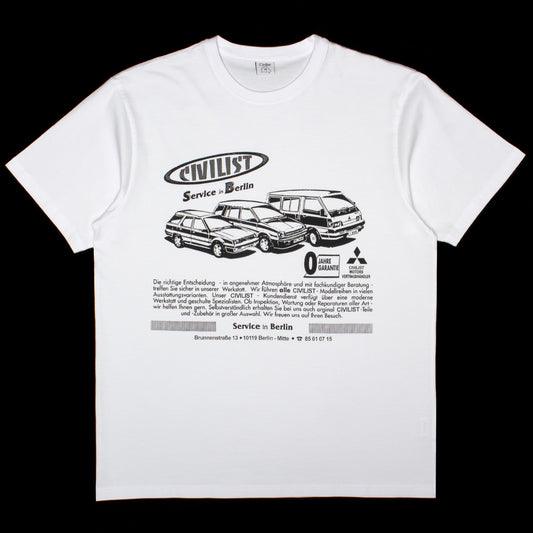 Civilist - Break T-Shirt
Color : White