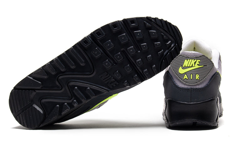 Nike - Air Max 90
Style # IQ0289-010
Color : Black / Neon Yellow / Anthracite