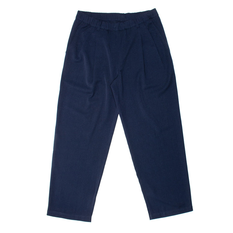 Dime - Pleated Twill Pants

Color : Charcoal Blue
