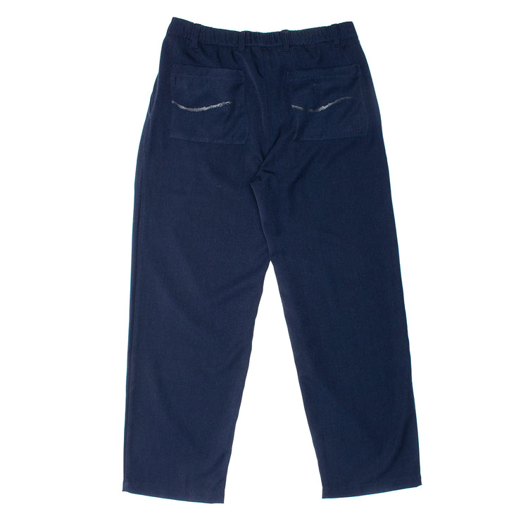 Dime - Pleated Twill Pants

Color : Charcoal Blue
