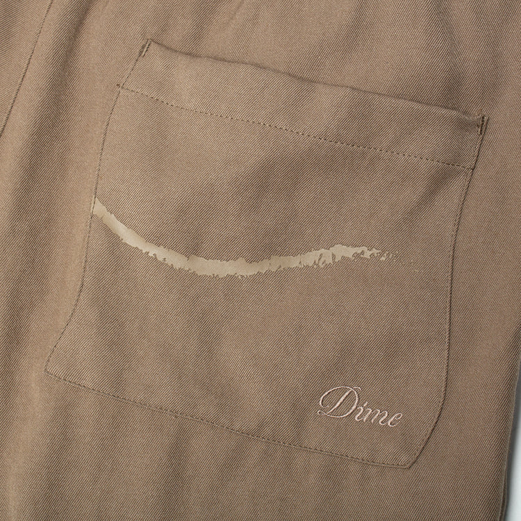 Dime - Pleated Twill Pants

Color : Camel