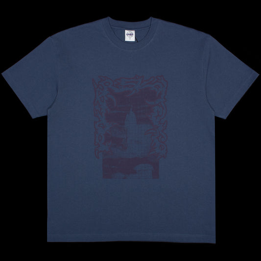 Polar Skate Co. - Passing Resemblance T-Shirt
Color : Grey Blue