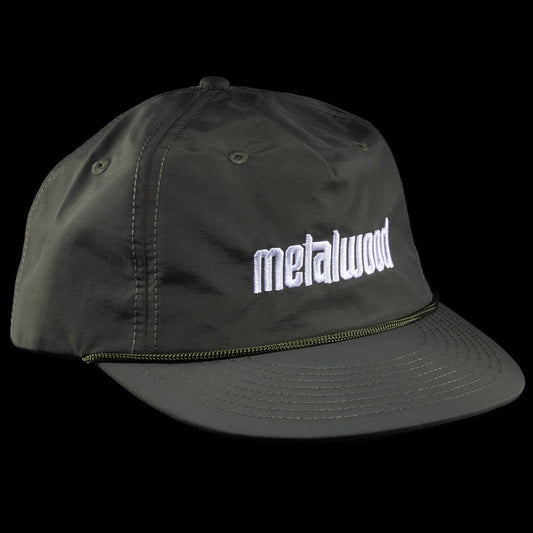 Metal Logo 5-Panel Rope Hat