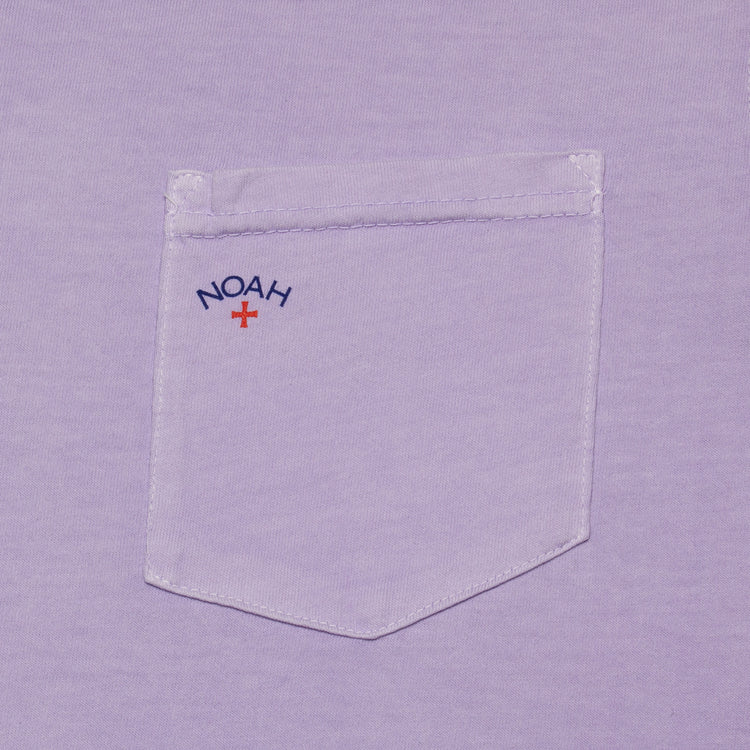 Noah | Core Logo Pocket T-Shirt Color : Lilac Breeze