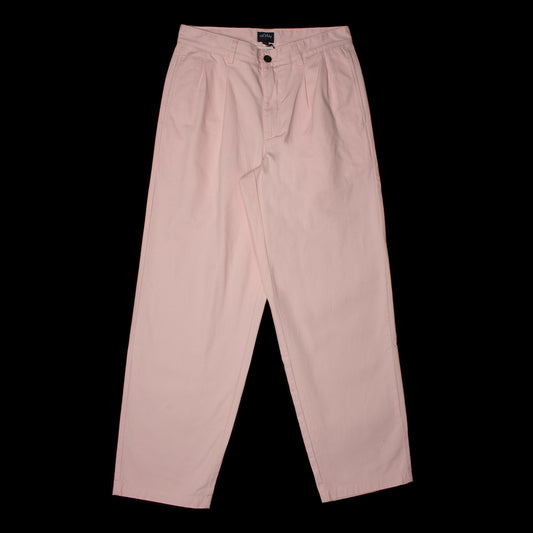 Noah | Twill Double Pleated Pant Color : Pink