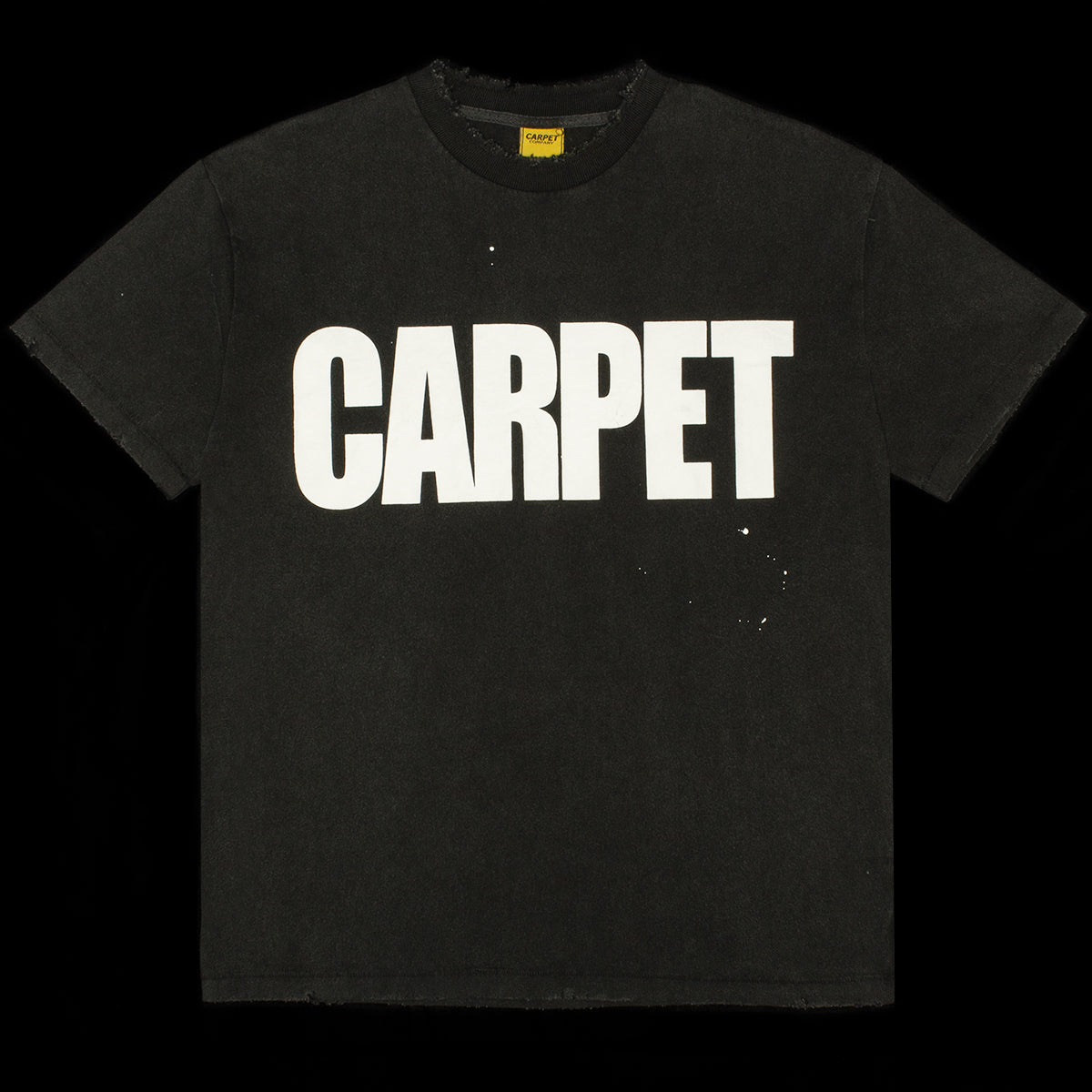 Carpet Company | Battered T-Shirt
Color : Black