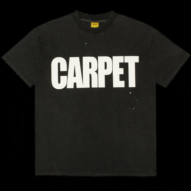 Carpet Company | Battered T-Shirt
Color : Black
