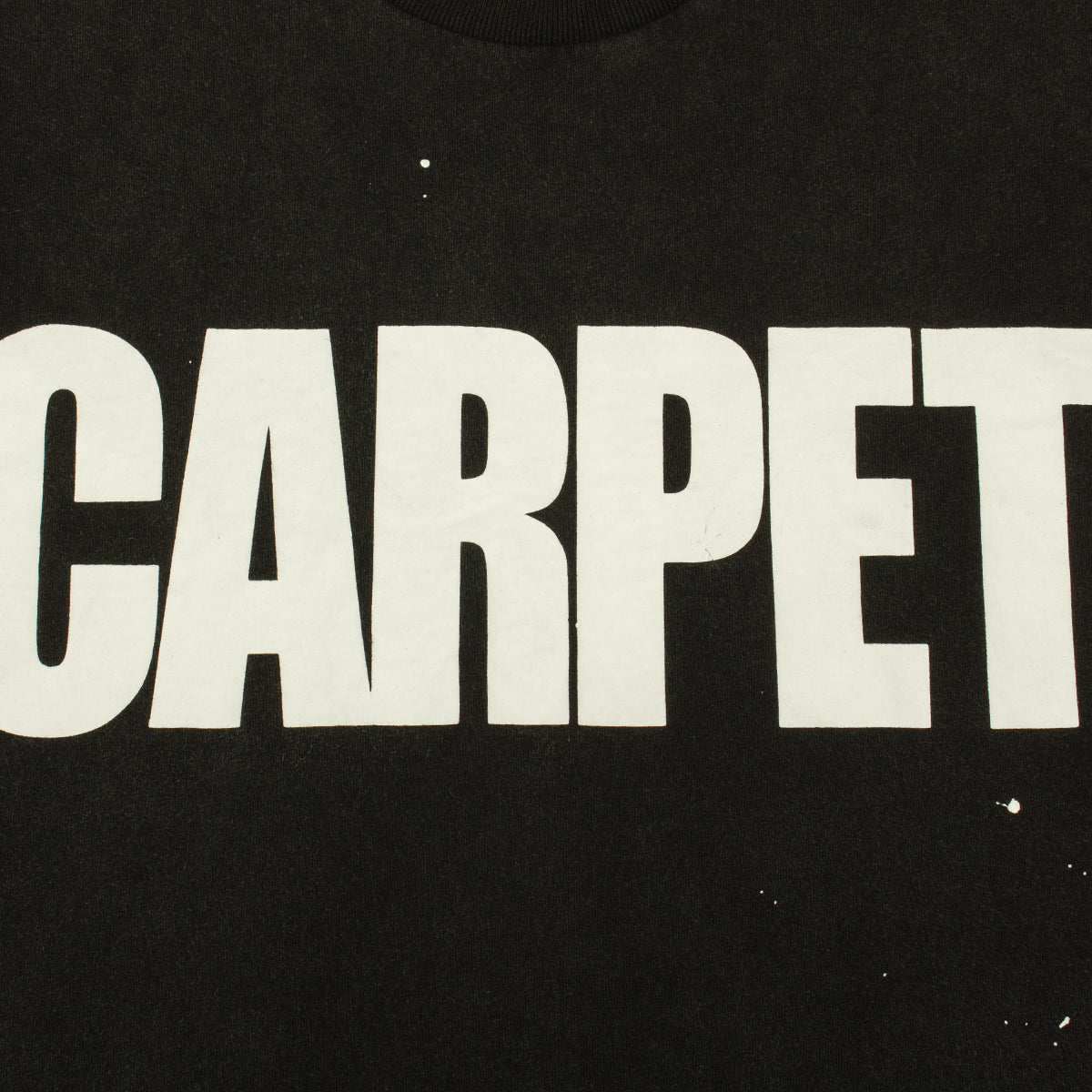 Carpet Company | Battered T-Shirt
Color : Black