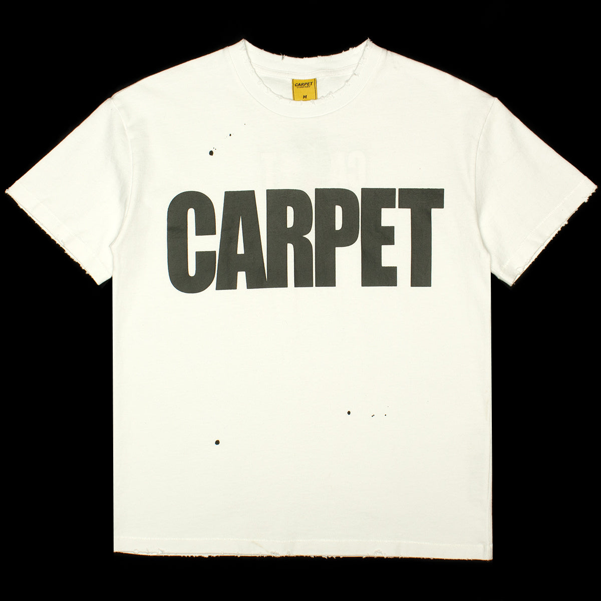 Carpet Company | Battered T-Shirt
Color : White