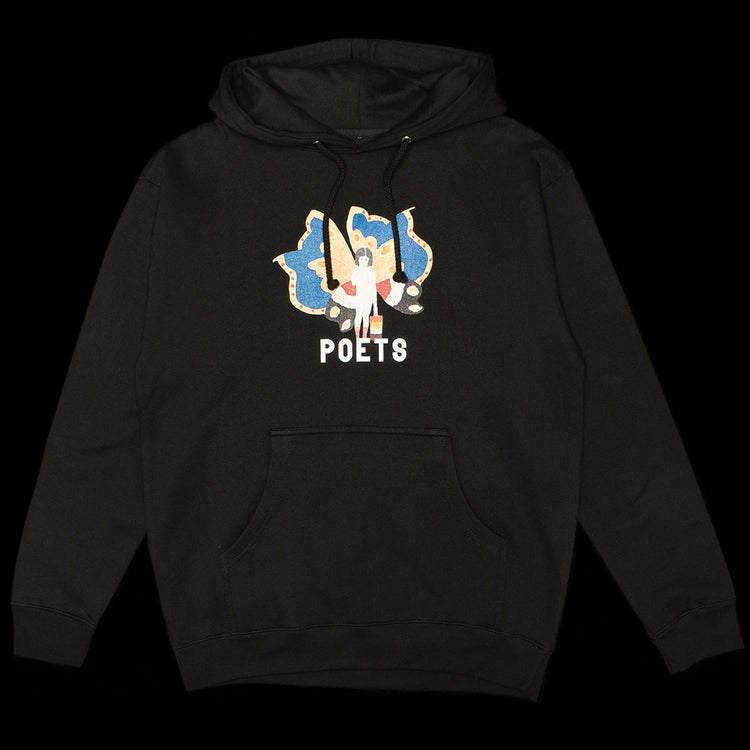 Poets | Butterfly Girl Hoodie
Color : Black