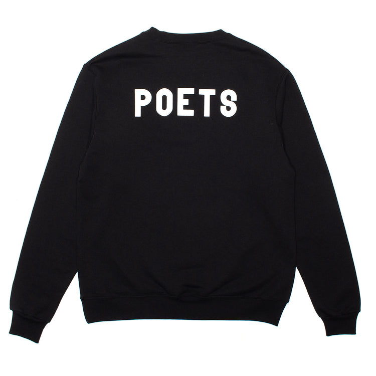 Poets |&nbsp;World Famous Team Crewneck
Color : Black