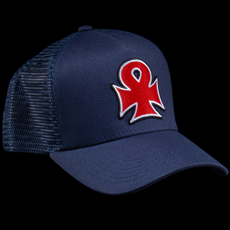 Carpet Company - Iron Ankh Hat
Color : Navy