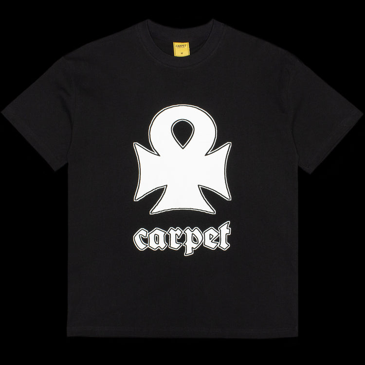 Carpet Company - Iron Ankh T-Shirt
Color : Black