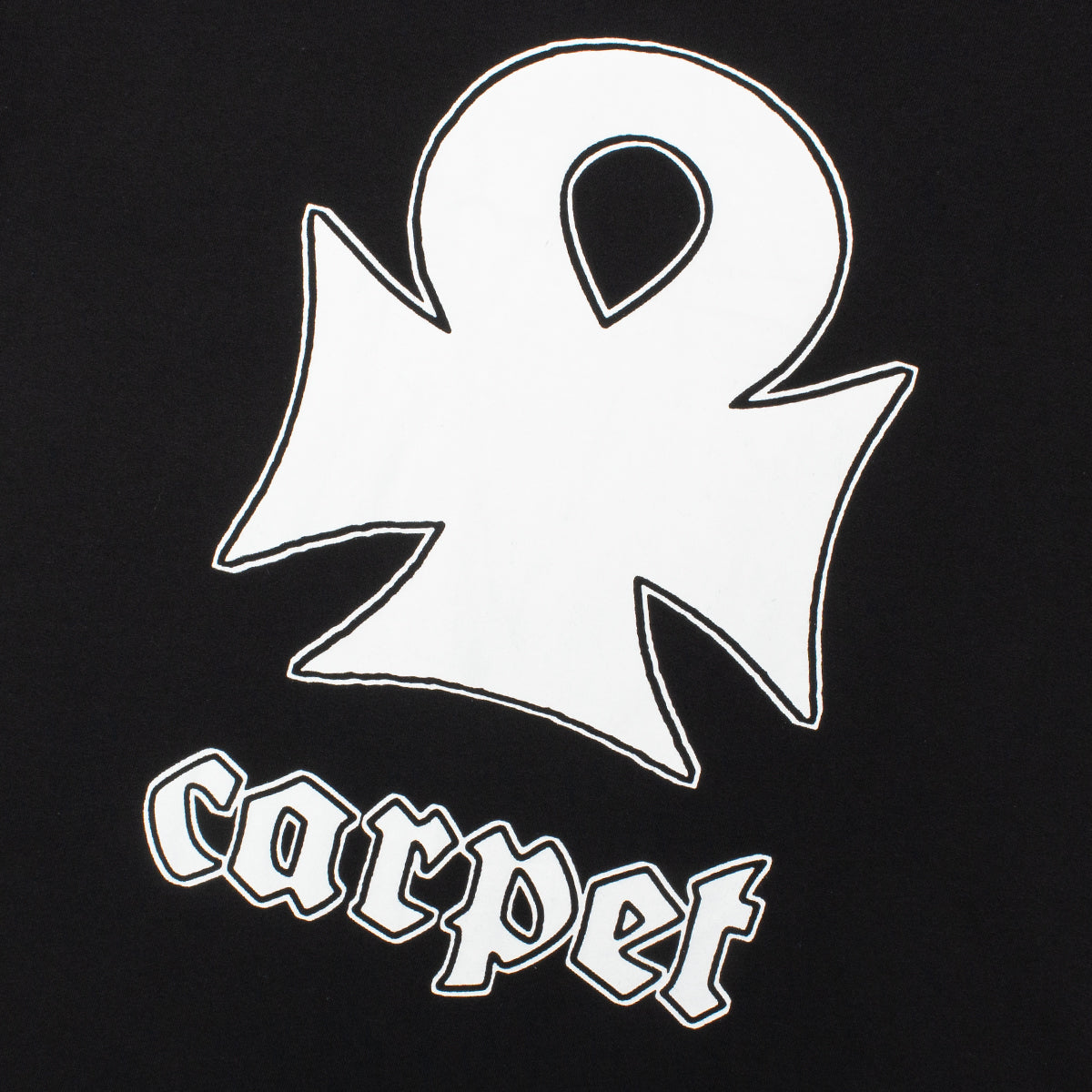 Carpet Company - Iron Ankh T-Shirt
Color : Black