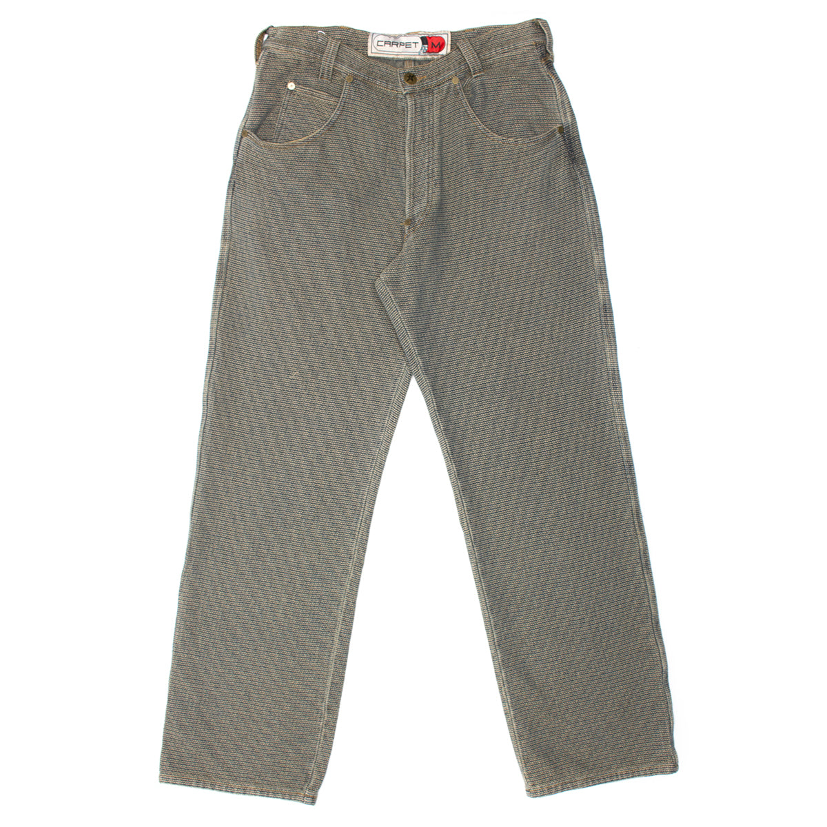 Carpet Company - Interlock Stitch Denim Jeans
Color : Black