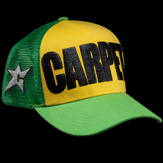 Carpet Company - Carpet Hat
Color : Green / Yellow