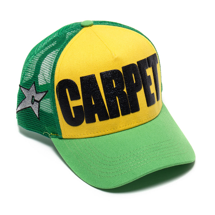 Carpet Company - Carpet Hat
Color : Green / Yellow