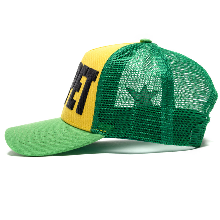 Carpet Company - Carpet Hat
Color : Green / Yellow