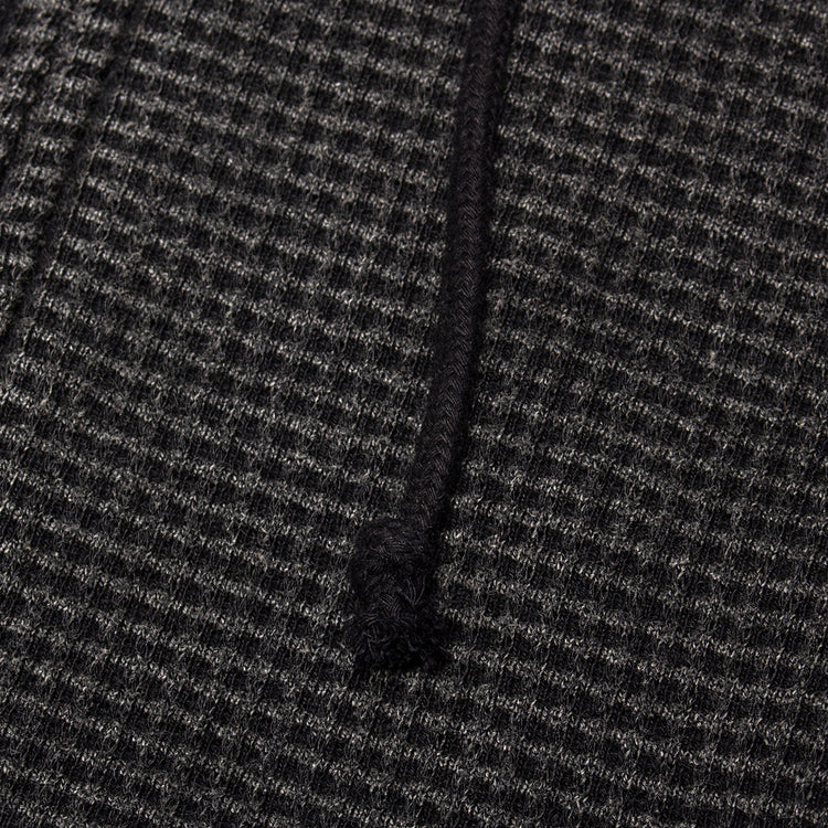 Carpet Company - C-Star Double Zip Thermal Hoodie
Color : Black